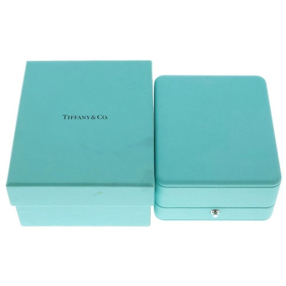 ★SOLD★ Tiffany & Co Loving Heart Necklace Pendant Chain Gold 750 YG 2.6 - Picture 6 of 6